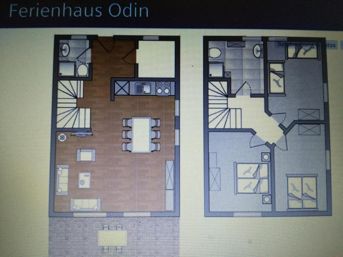 Ostseehaus Odin Doppelhaushaelfte Wiek auf Ruegen Exterior photo
